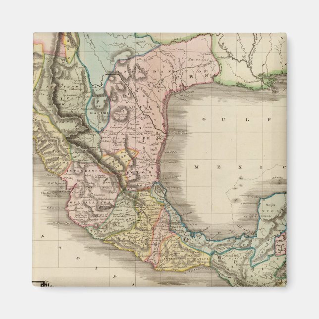 Mexiko, Guatemala Magnet (Vorne)