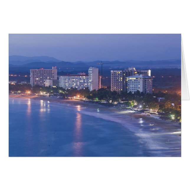 Mexiko, Guerrero, Ixtapa. Ixtapa Hotels entlang (Vorderseite (Horizontal))