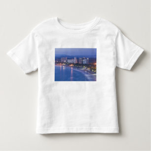 Mexiko, Guerrero, Ixtapa. Ixtapa Hotels entlang Kleinkind T-shirt
