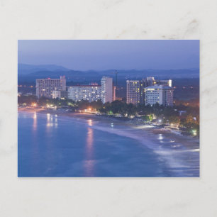 Mexiko, Guerrero, Ixtapa. Ixtapa Hotels entlang Postkarte