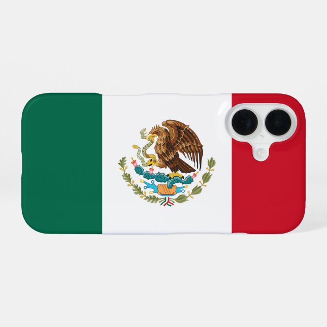 Mexiko iPhone 16 Hülle (Rückseite (Horizontal))