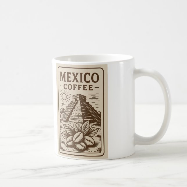 Mexiko Kaffeetasse (Rechts)