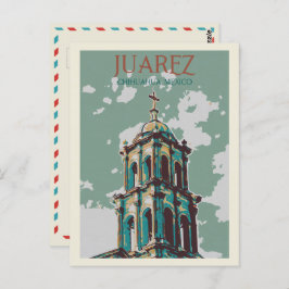 Mexiko, Kathedrale von Ciudad Juarez, Chihuahua Po Postkarte