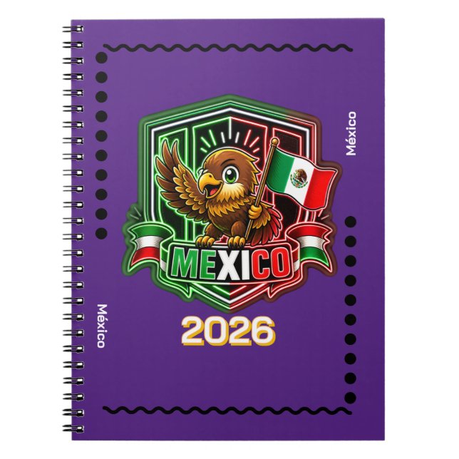 Mexiko Kinder Notizblock (Vorderseite)