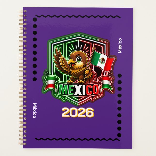 Mexiko Kinder Planer (Vorderseite)