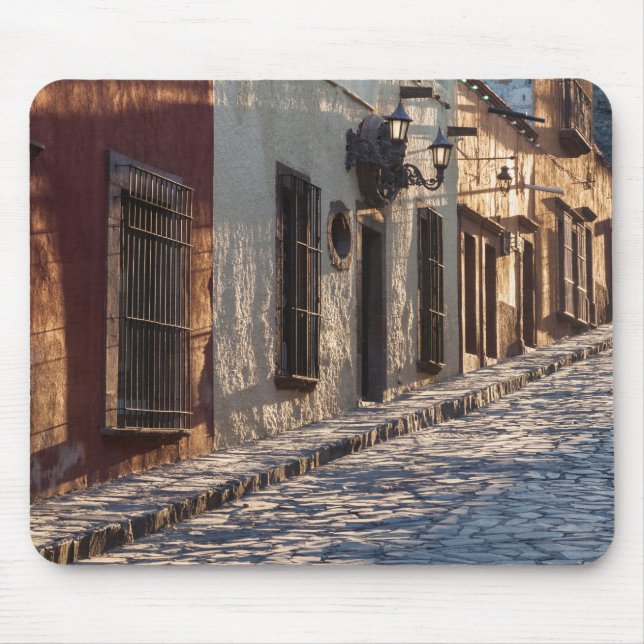Mexiko Kopfsteinpflasterstraße Mousepad (Vorne)