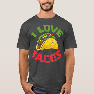 Mexiko Küche I Liebe Tacos Feinschmecker Mexico Ta T-Shirt