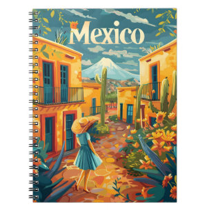 Mexiko-Kunst Notizblock