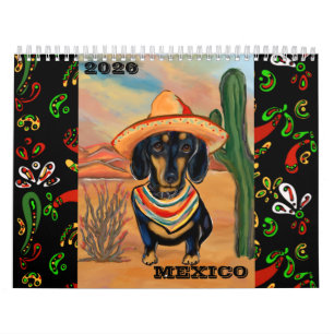 MEXIKO KUNSTKALENDER 2026 KALENDER