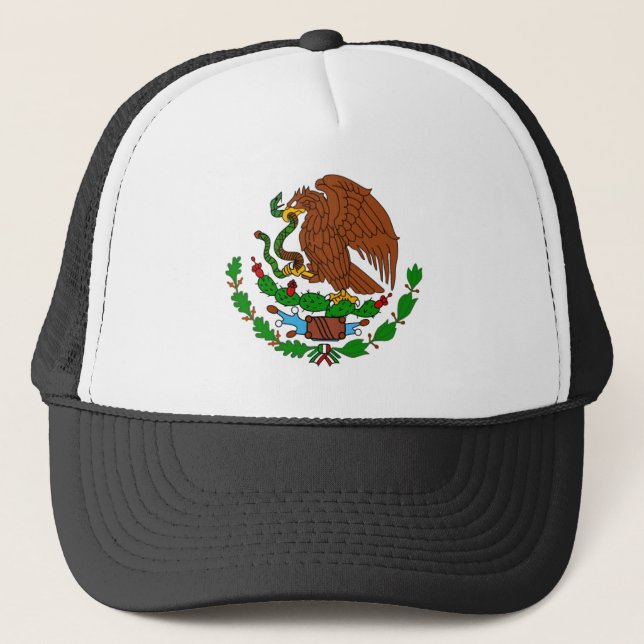 Mexiko-Mantelarme Truckerkappe (Vorderseite)
