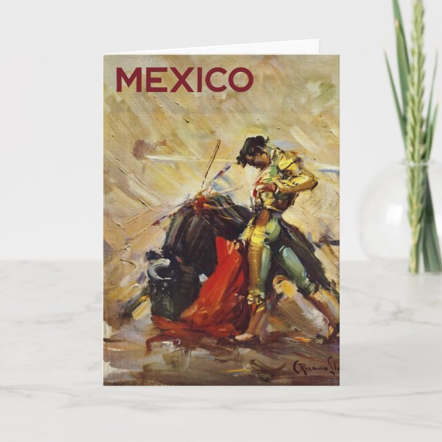 Mexiko Matador Karte (Vorderseite)