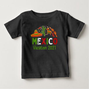 Mexiko Matching Vacation 2021 Baby T-shirt