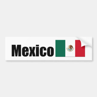 Mexiko, mexikanische Flagge Autoaufkleber