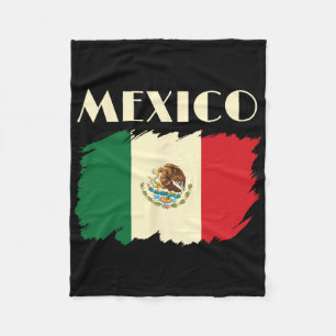 Mexiko mexikanische Flagge Cinco De Mayo Viva Mexi Fleecedecke
