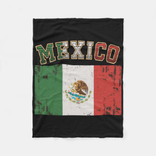 Mexiko mexikanische Flagge Männer Frauen Teens Kin Fleecedecke