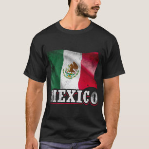 Mexiko Mexikanische Flagge T-Shirt