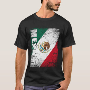 Mexiko, mexikanische Landkarte, mexikanische Flagg T-Shirt