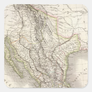Mexiko - Mexiko Quadratischer Aufkleber