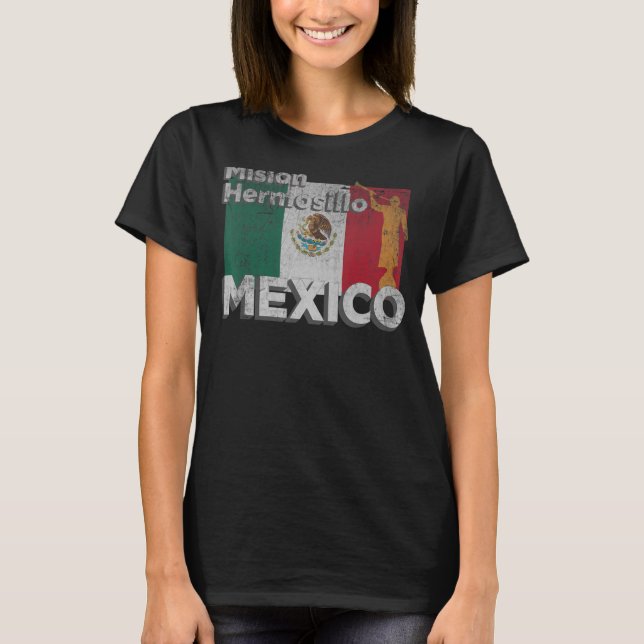 Mexiko-Mission Hermosillo LDS T-Shirt (Vorderseite)