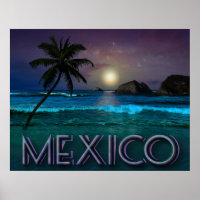 Mexiko Nacht am Strand
