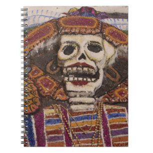 Mexiko, Oaxaca. Sand-Tapete (Tapete de Arena) Notizblock