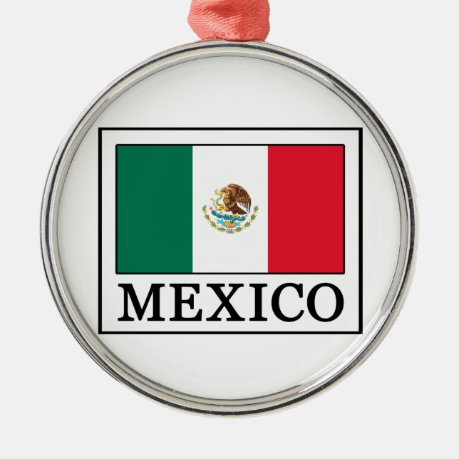 Mexiko Ornament Aus Metall (Vorne)