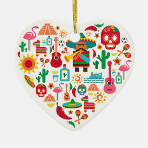 Mexiko-Ornament - SRF Keramikornament