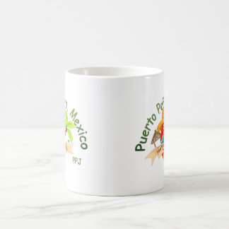 Mexiko-Papageien-Cartoon Kaffeetasse