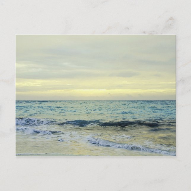Mexiko, Playa del Carmen, Seebad 5 Postkarte (Vorderseite)