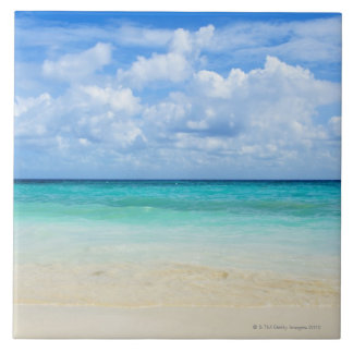 Mexiko, Playa del Carmen, tropischer Strand Fliese