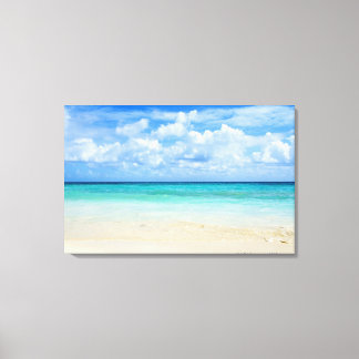 Mexiko, Playa del Carmen, tropischer Strand Leinwanddruck