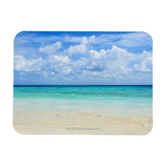 Mexiko, Playa del Carmen, tropischer Strand Magnet