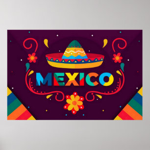Mexiko-Poster Poster