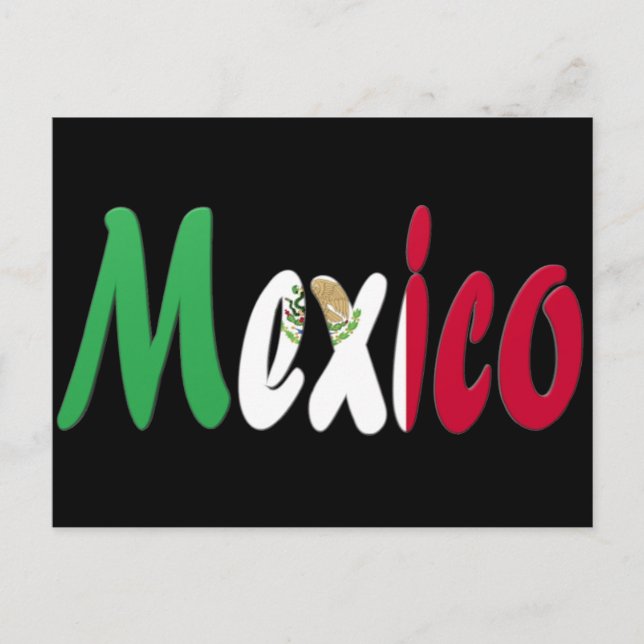 Mexiko Postkarte (Vorderseite)