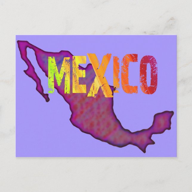 Mexiko Postkarte (Vorderseite)