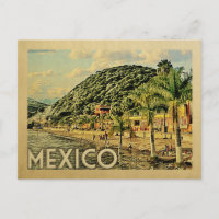 Mexiko Postkarte vom Lago Maggiore