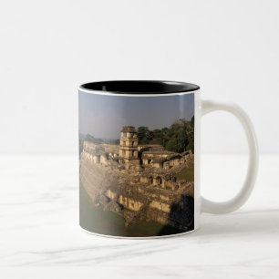 Mexiko, Provinz Chiapas, Palenque, Der Palast Zweifarbige Tasse
