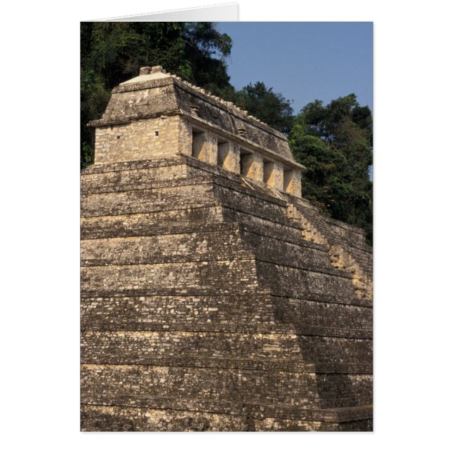Mexiko, Provinz Chiapas, Palenque. Tempel 2 (Vorne)