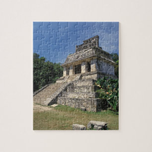Mexiko, Provinz Chiapas, Palenque. Tempel des Puzzle