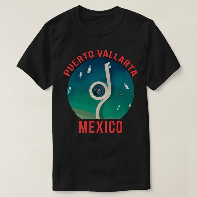 Mexiko Puerto Vallarta T-Shirt (Design vorne)