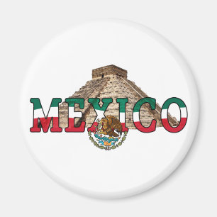 Mexiko Pyramiden Magnet