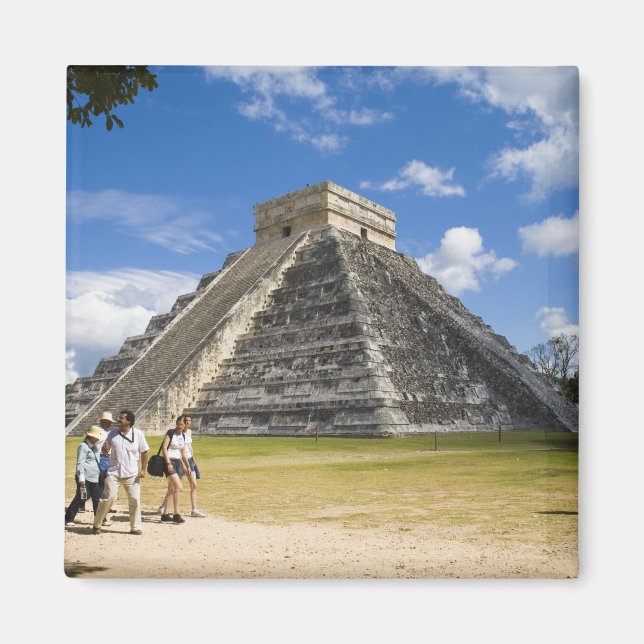 Mexiko, Quintana Roo, bei Cancun, Chichen 4 Magnet (Vorne)