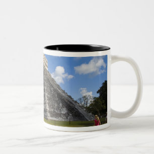 Mexiko, Quintana Roo, bei Cancun, Chichen 4 Zweifarbige Tasse