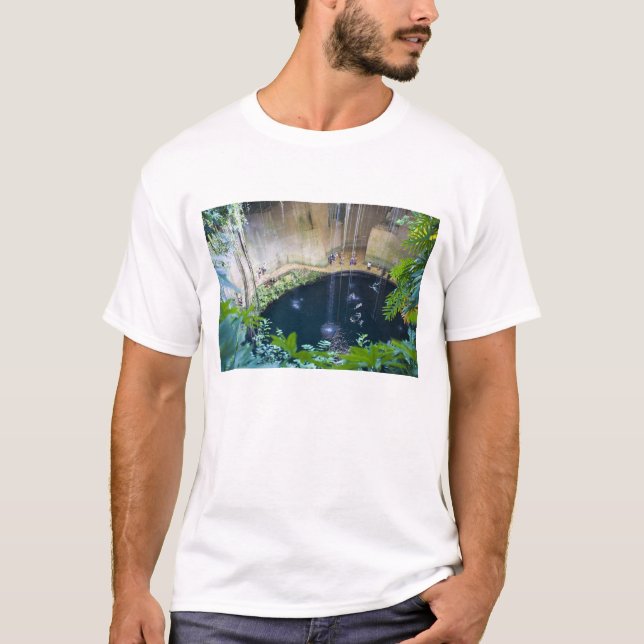 Mexiko, Quintana Roo, in der Nähe von Chichen Itza T-Shirt (Vorderseite)