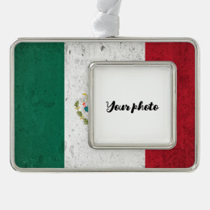 Mexiko Rahmen-Ornament silber