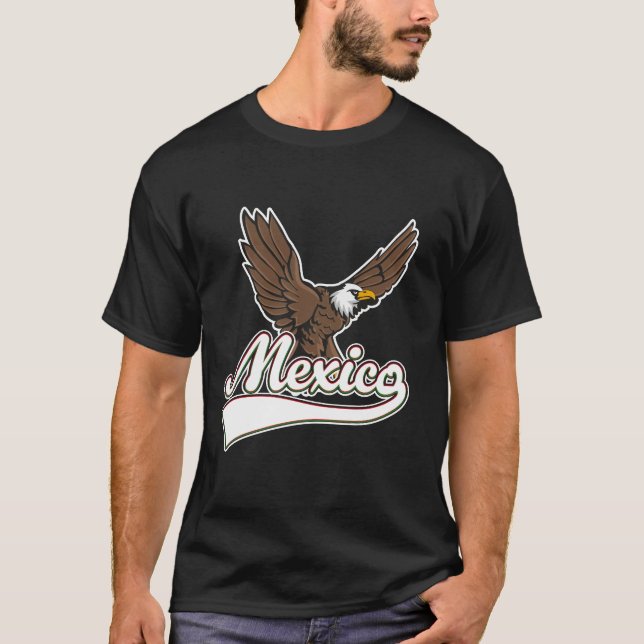 Mexiko Reiselogo T-Shirt (Vorderseite)