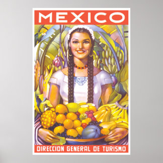 Mexiko Reiseplakat 2 Poster