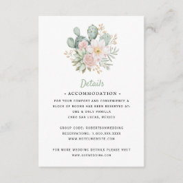 Mexiko Reiseziel | Blühender Kaktus | Details Begleitkarte