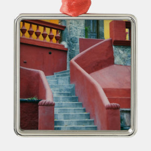 Mexiko, San Miguel de Allende, Bunt Silbernes Ornament