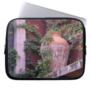 Mexiko, San Miguel de Allende, Ivy, Tontopf, Laptopschutzhülle